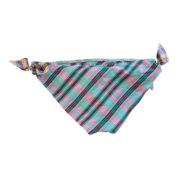 Maison Lejaby Plaid Bikini Bottom NWT - Picture 4 of 6